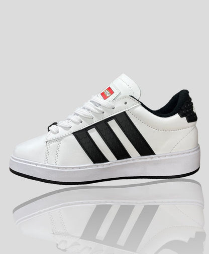 TENIS ADIDAS GRAND COURT X LEGO® 2.0 BLANCO - NEGRO