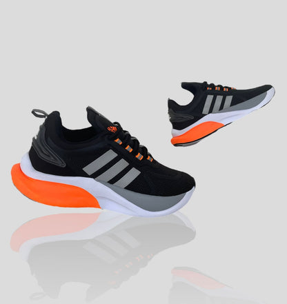 ADIDAS NEGRO - NARANJA