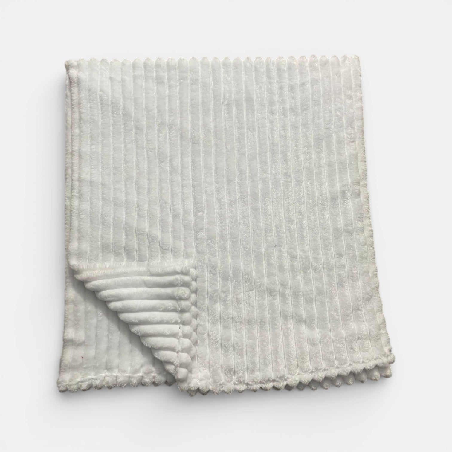 Manta Mallow Premium Blanco